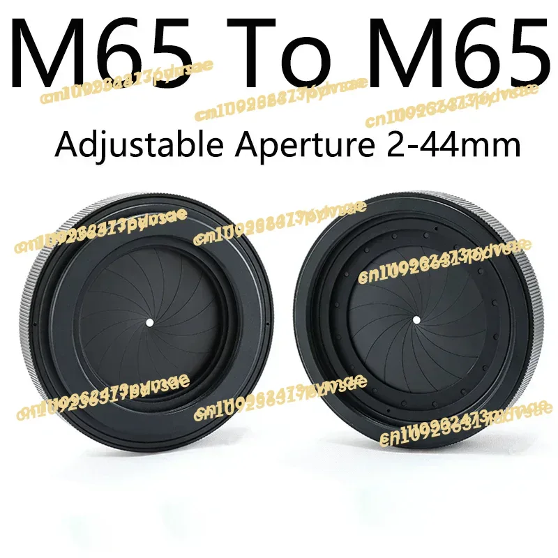 Lens Adapter Ring - 2025 조절식 조리개 2-44mm 아이리스 다이어프램