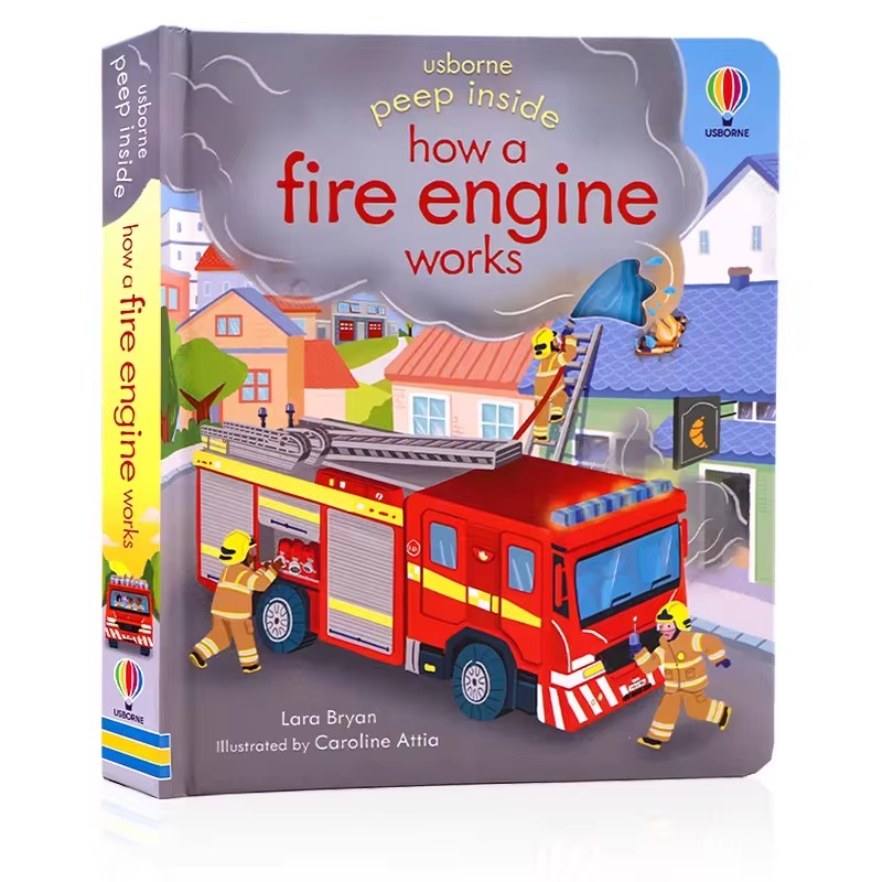 Photography Job - Usborne Peep Inside How A Fire