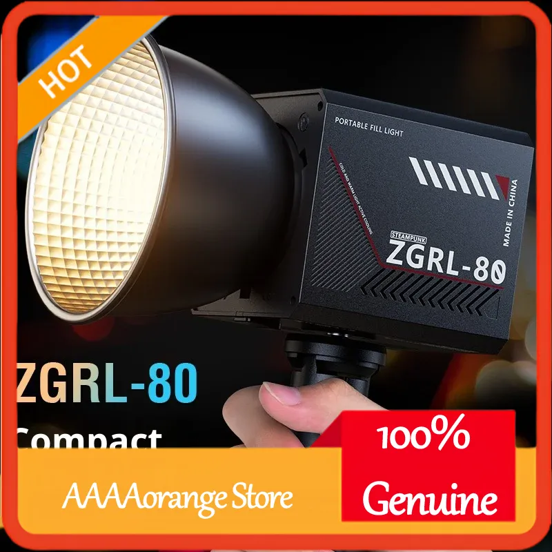 Photography Treatment - ZGRL80 80W COB LED 비디오 라이트