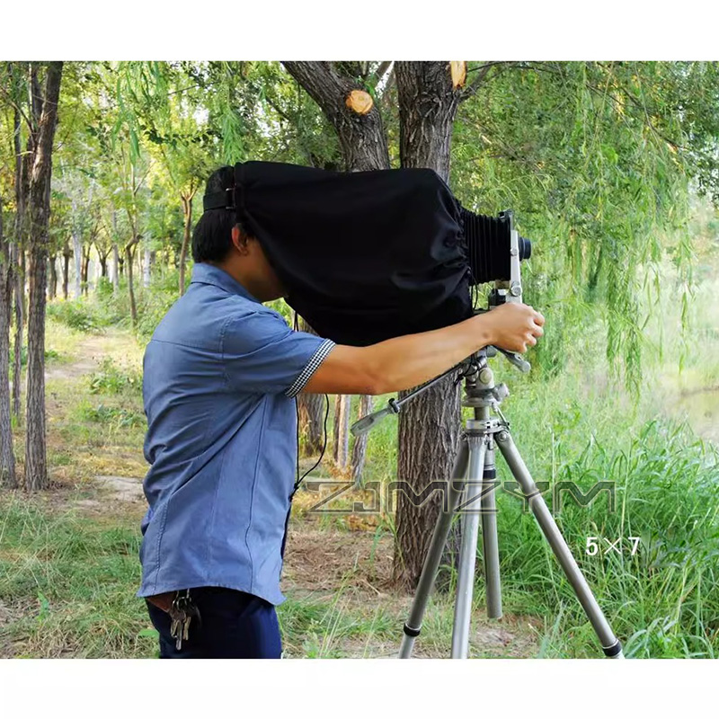Photography Dark Cloth - 5x7 8x10 4x5 포맷 카메라용 이중