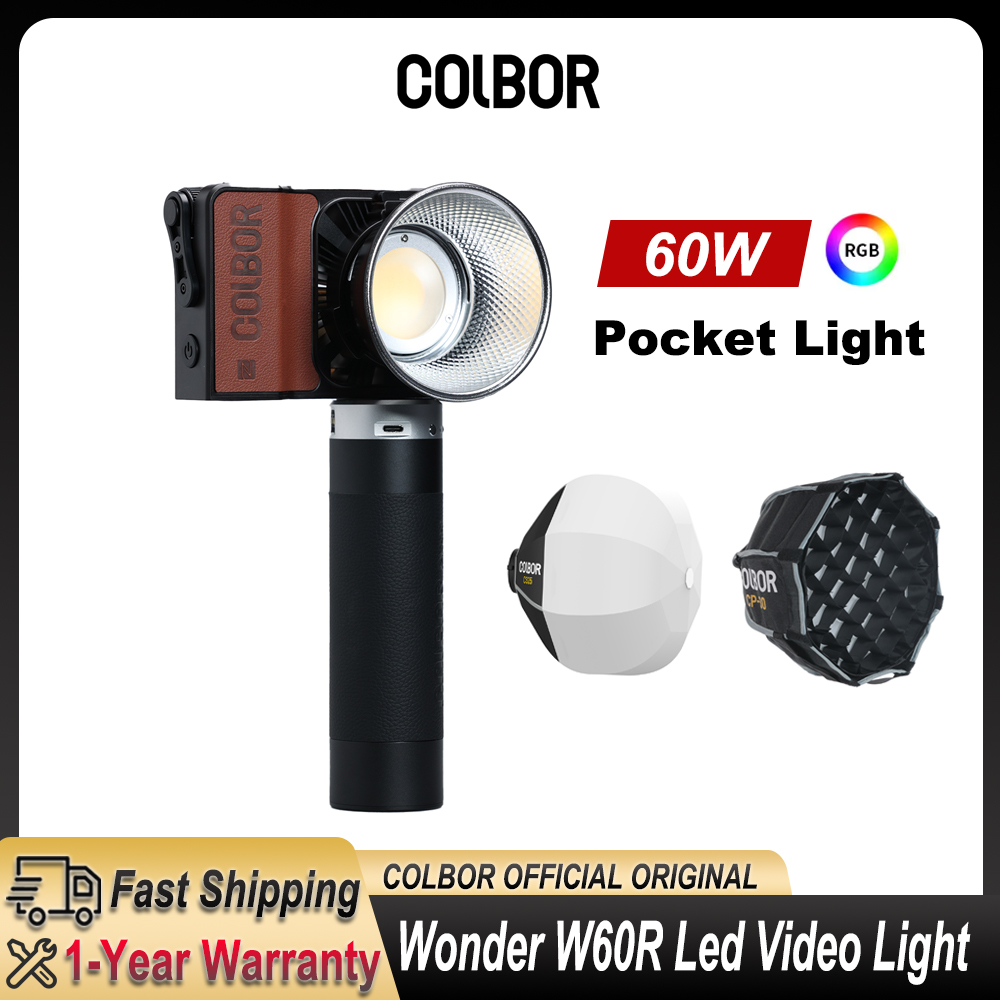 Strobe Light Studio - 콜보르 원더 W60 RGB LED 비디오