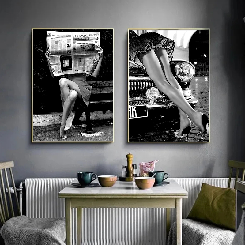 Photography Black And White - 빈티지 흑백 섹시한 여성 음주 및