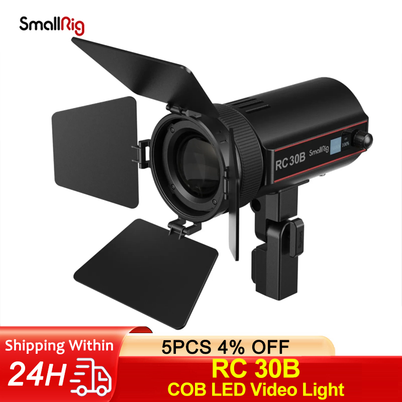 Strobe Light Studio - SmallRig RC 30B COB 비디오 조명,