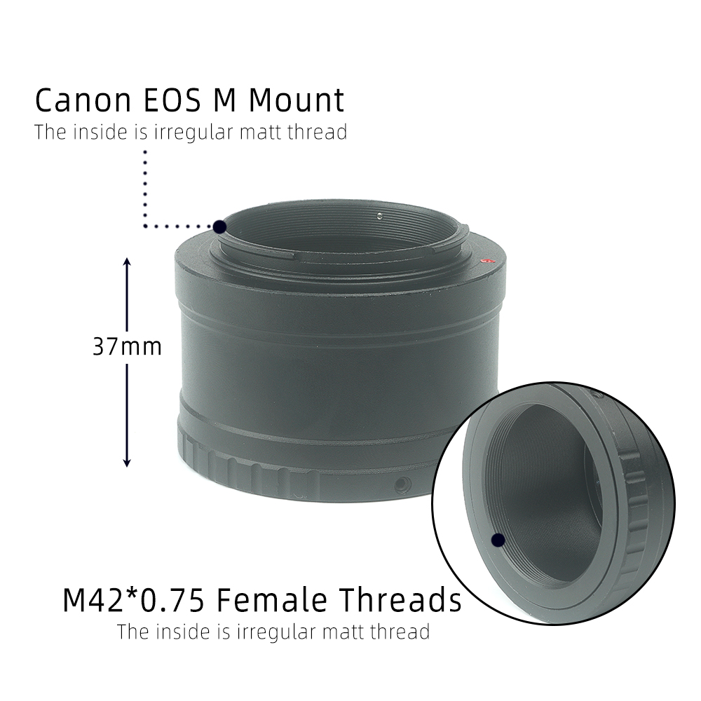 EYSDON 망원경 렌즈 어댑터, 캐논 EO S.M 마 - Lens Adapter Ring 리뷰 및 가격