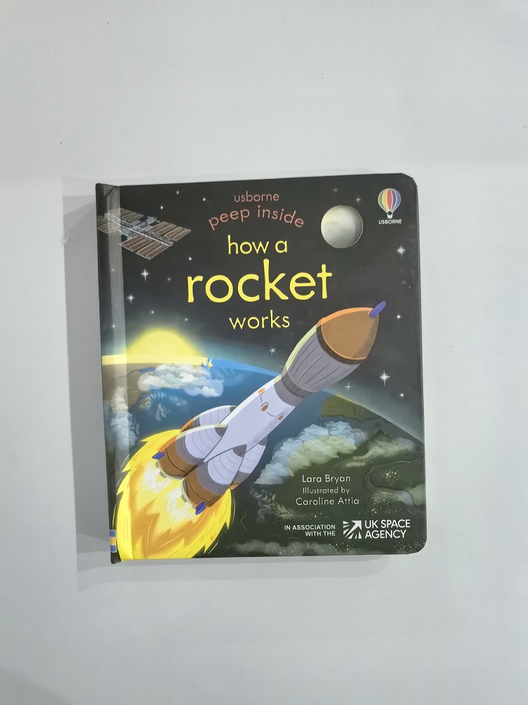 Usborne 영어 교육 그림책 어린이를위한 로켓이 어 - Photography Job 리뷰 및 가격