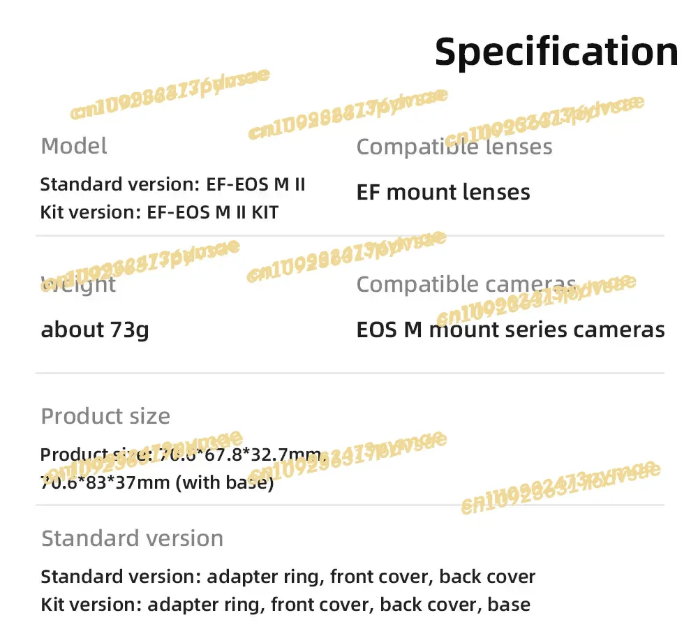 2025년형 YONGNUO EFE.OSM II 자동 초 - Lens Adapter Ring 리뷰 및 가격