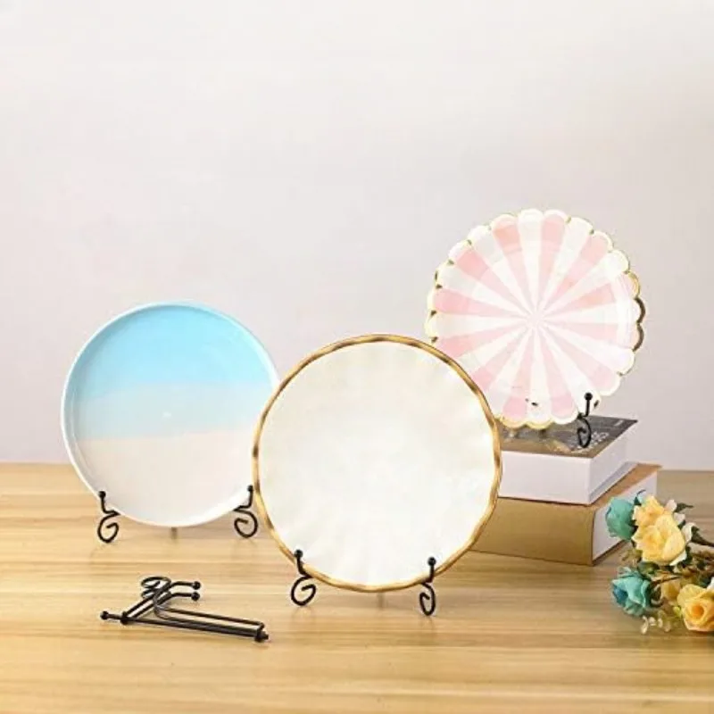1pc 검은 철 DIY 공예 브래킷 책 홀더 사진 받침 - Photography Definition 리뷰 및 가격