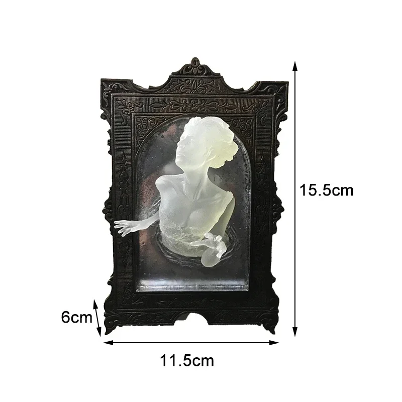 고딕풍 악마 손 모양 벽 장식, 야광 유령 거울 사진  - Photography Definition 리뷰 및 가격