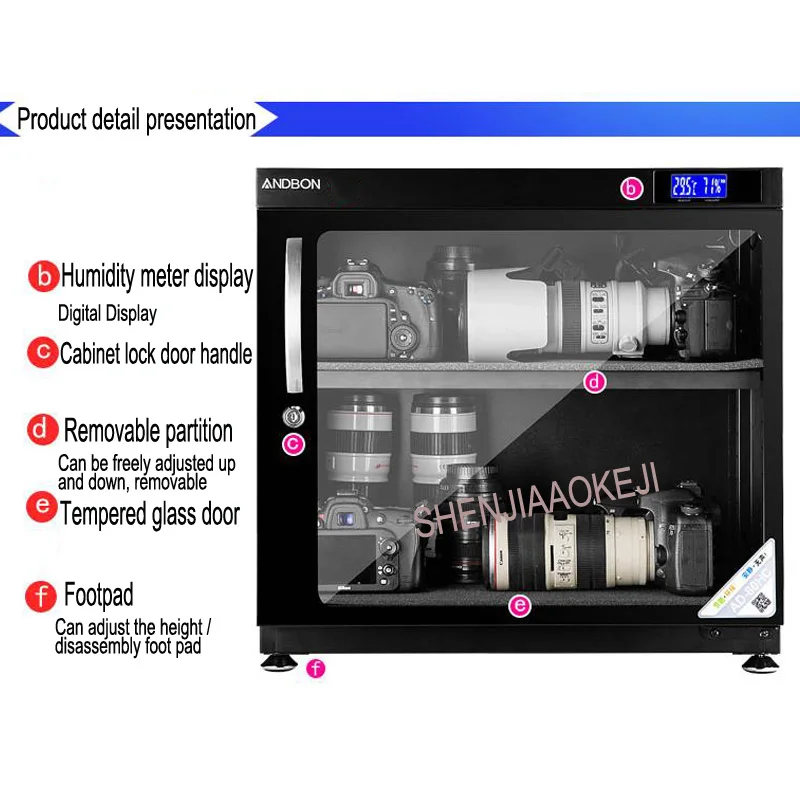 80L 전자 방습 상자 LED 건조 오븐 AD-80HC - Camera Dry Cabinet 리뷰 및 가격