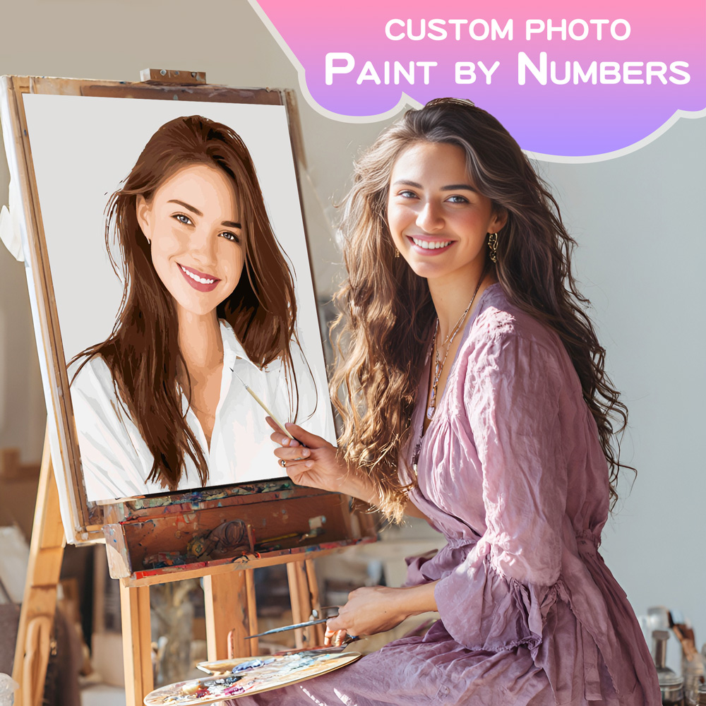 맞춤형 숫자 그림 액자 사진 커플 사진 그림 현대 벽  - Photography Definition 리뷰 및 가격