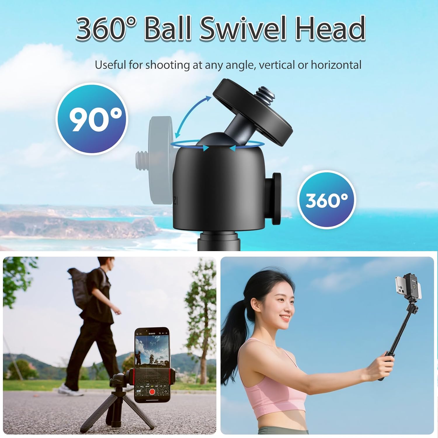울란지 MT88 삼각대 셀카봉 미니 스탠드 (백팩 클립 - Xiaomi Photography Kit 리뷰 및 가격